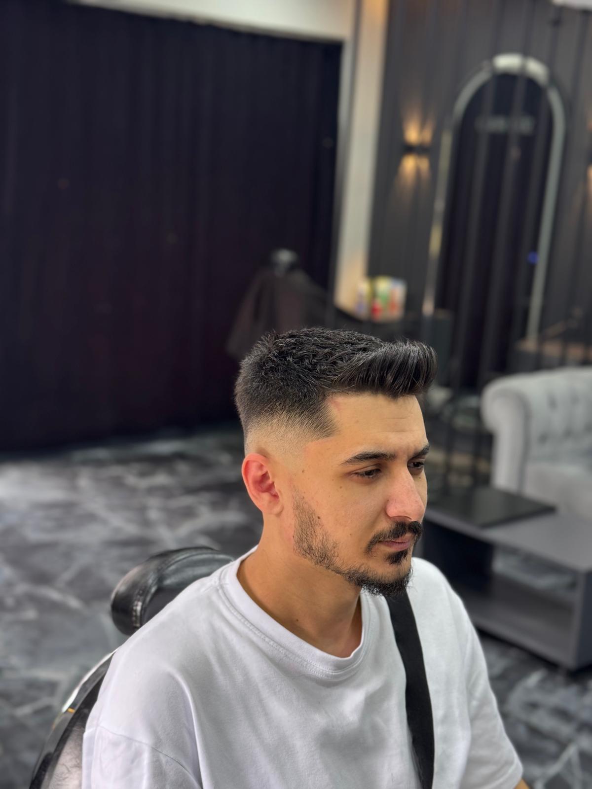 Onur İçöz saç tasarımı çalışması
